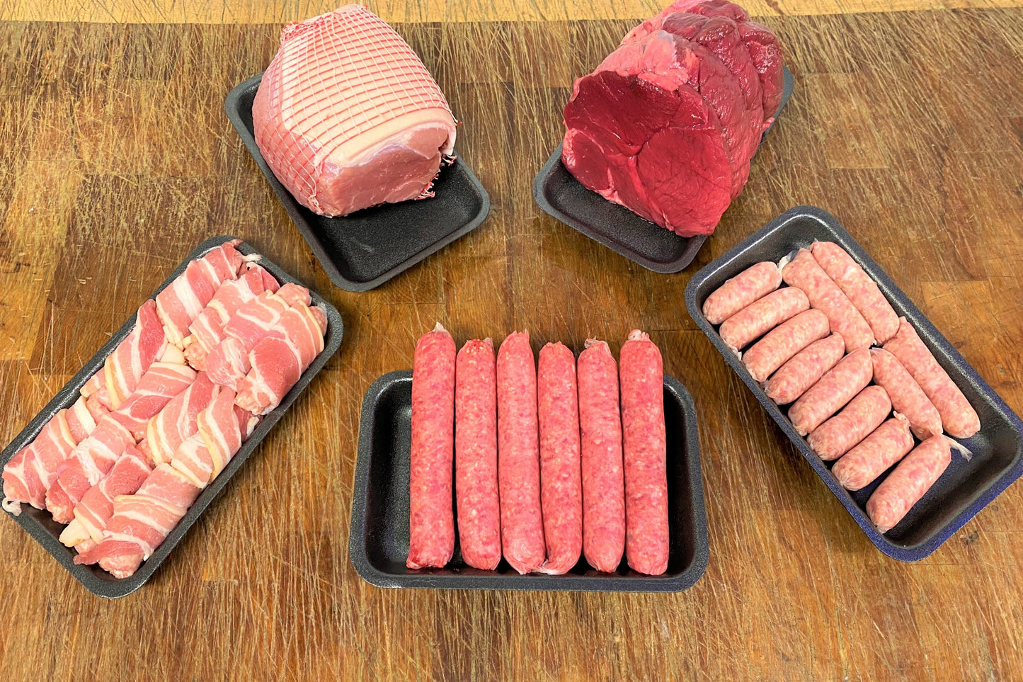 Christmas Day in a Box Beef and Gammon