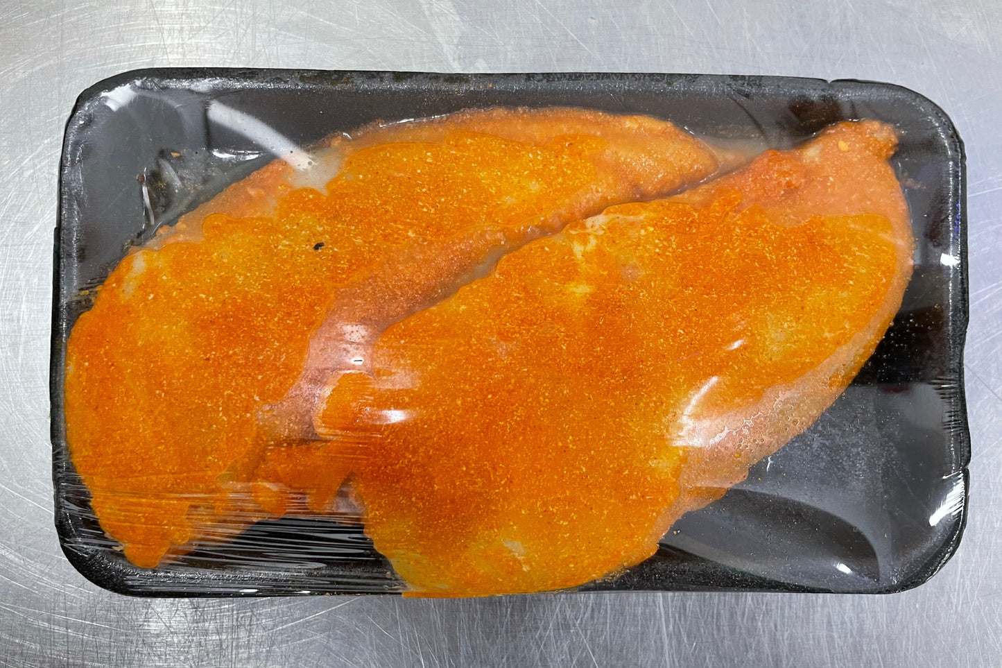 Fresh Chicken Fillets in Fiery Buffalo Marinade