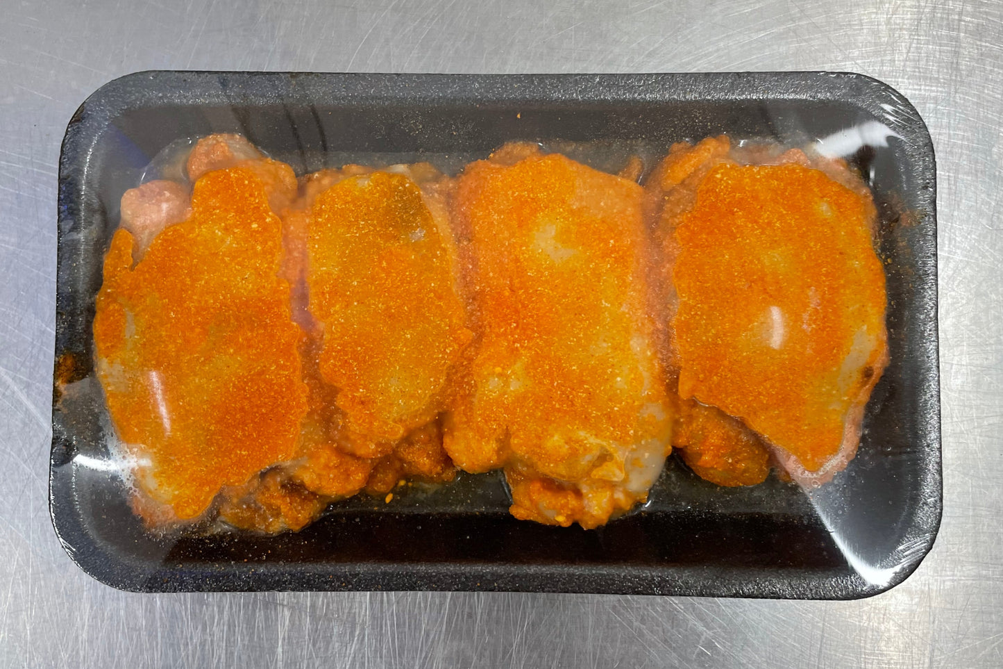 450g Fiery Buffalo Chicken Thighs Boneless