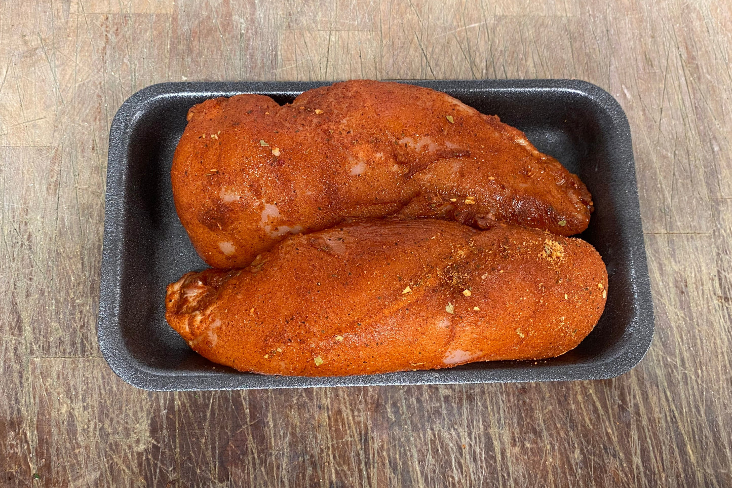 Fresh Chicken Fillets in Cajun Spices