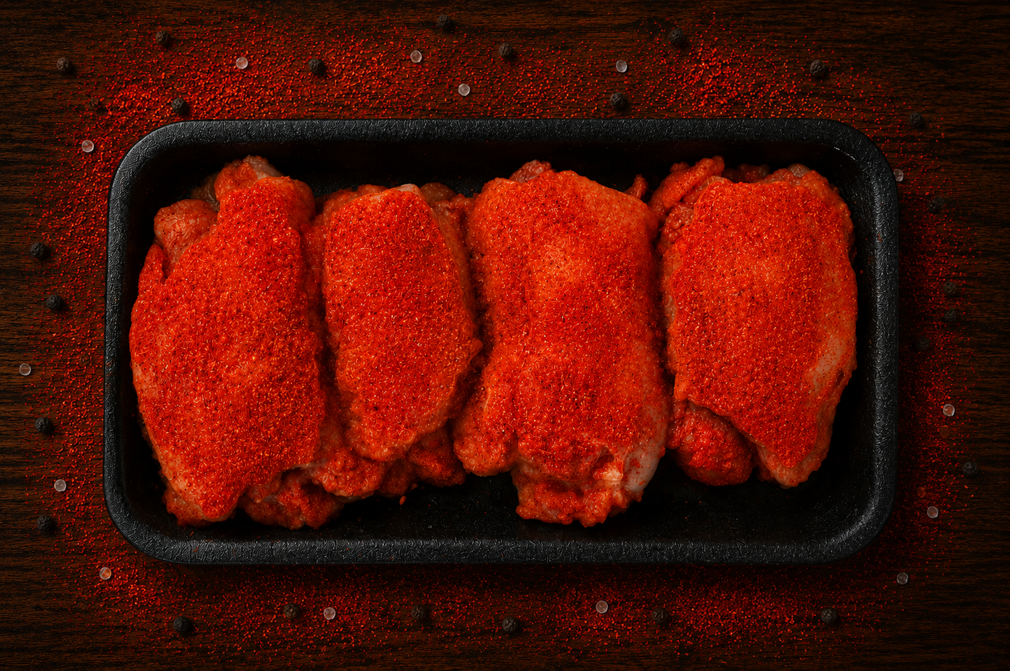 Carolina Reaper Chicken Thighs