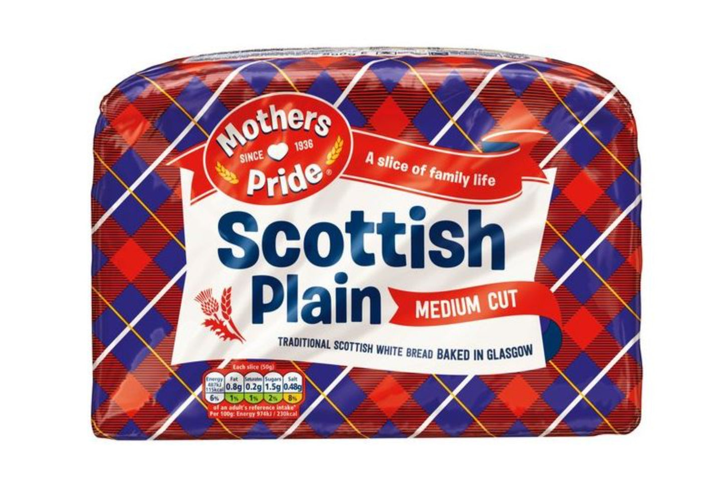 Mothers Pride Scottish Plain Loaf