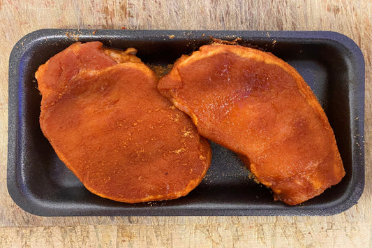 BBQ Pork Loin Steaks