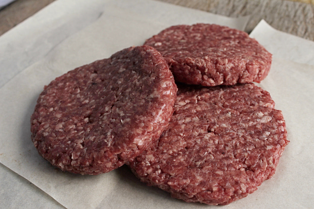 Hand Pressed Steak Burgers